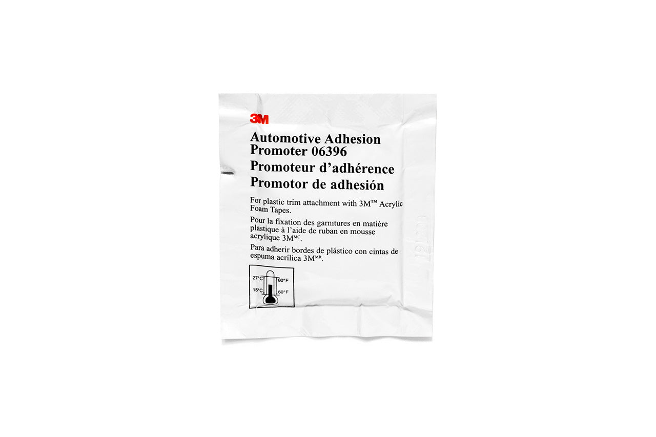 3M Double-Sided Tape Adhesion Promoter & Applicator Sponge for Automotive Badges, Emblems, and Trim