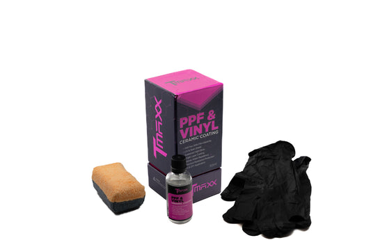 TMaxx Ceramic Coating for PPF and Vinyl Wraps (50ml) - Film Protection & Applicator Kit