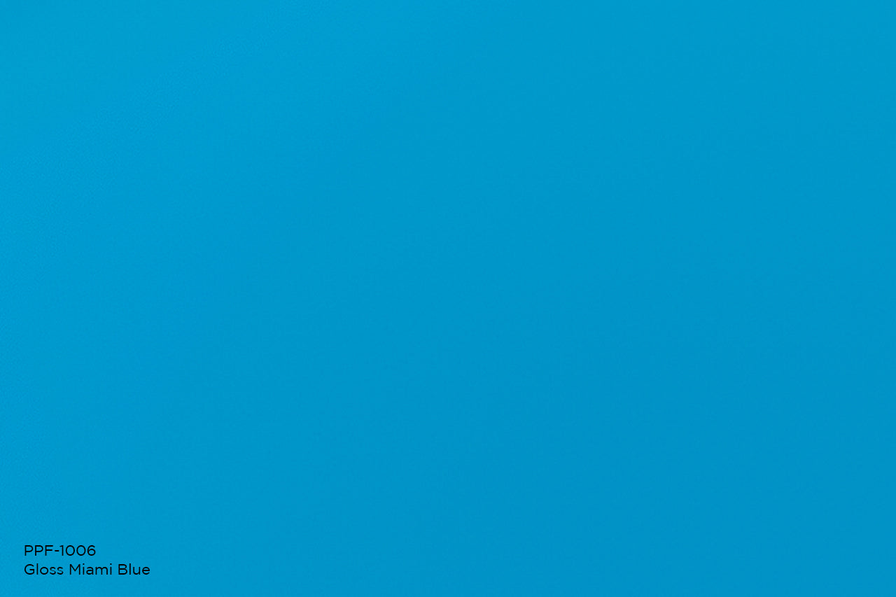 Colored PPF - Gloss Miami Blue